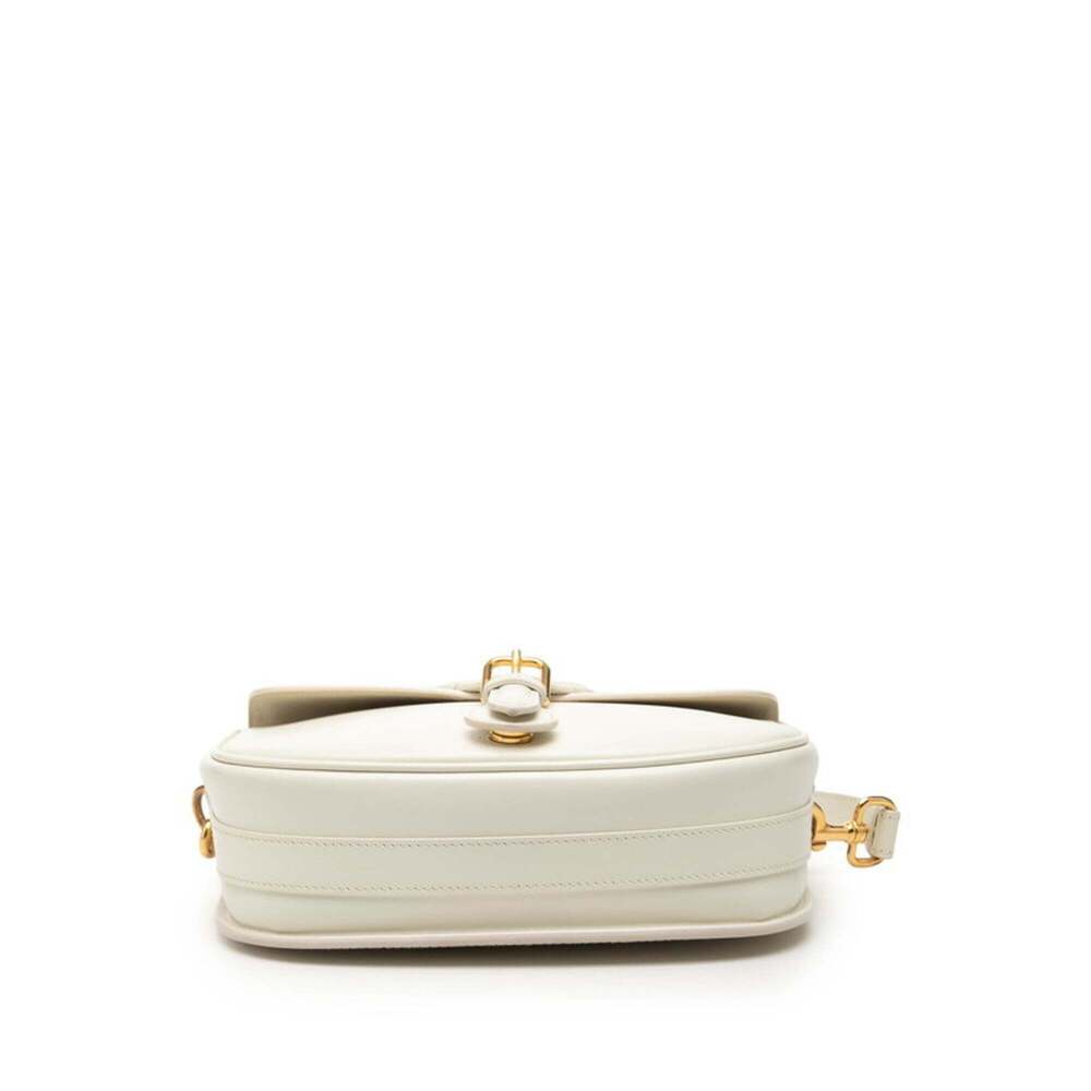 CHRISTIAN DIOR White Leather Shoulder Bag - Picture 3 of 9